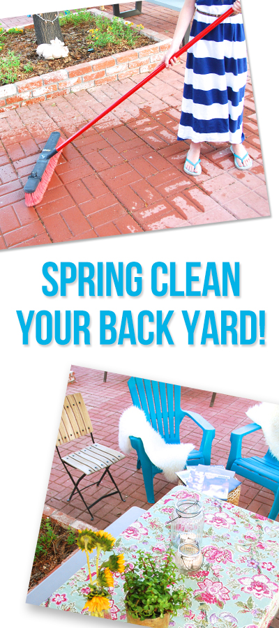 Spring Clean Your Back Yard for Summer Entertaining