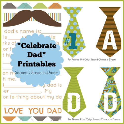 Say Happy Fathers Day With Fun And Free Printables 