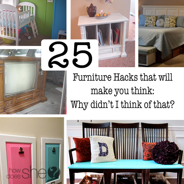 DIY furniture hacks 