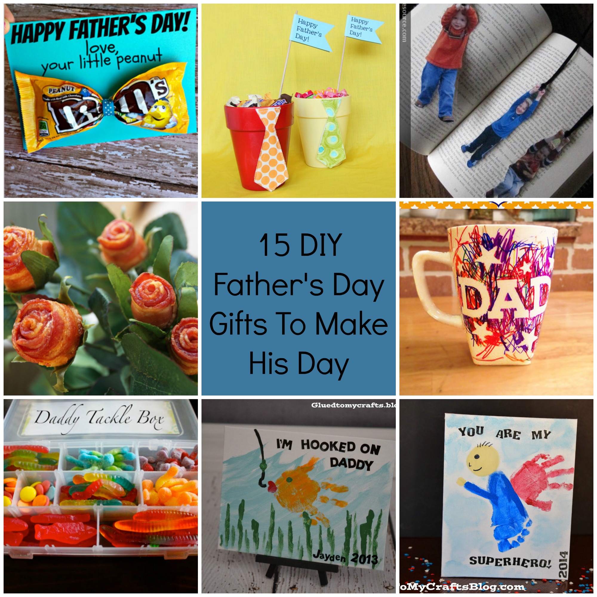DIY Fathers Day Gifts Fathers Day gifts from kids that Dad wi