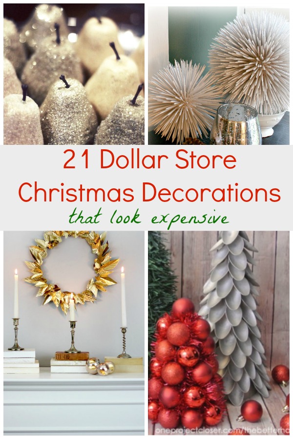 21 Dollar Store Christmas Decorations That Look Expensive | How Does She