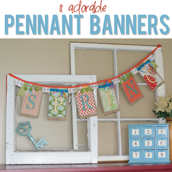 11 adorable Bunting Banners