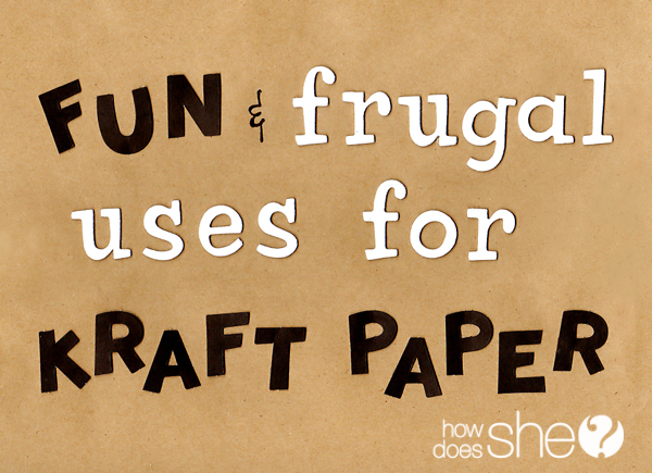 uses for kraft paper