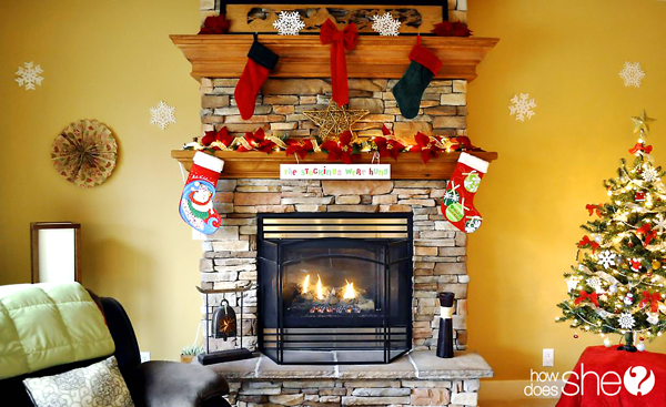 How to Hang Christmas Stockings