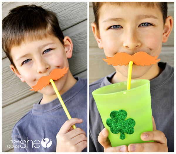 St Pattys Straws and Healthy Snack Ideas