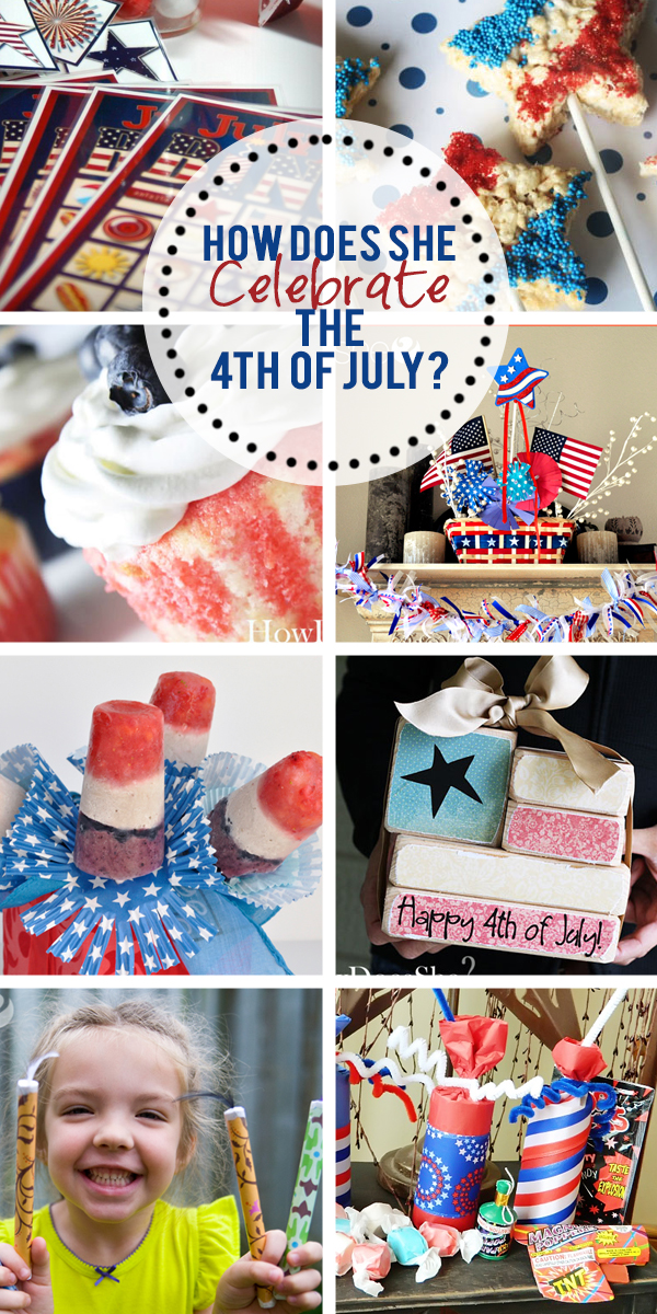 4th of July collage