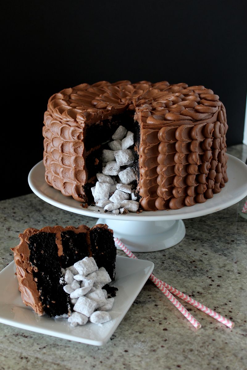 Chocolate Mint Christmas Peek-a-Boo Cake | Imperial Sugar