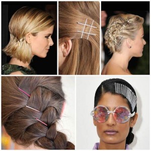5 different ways to wear a bobby pin