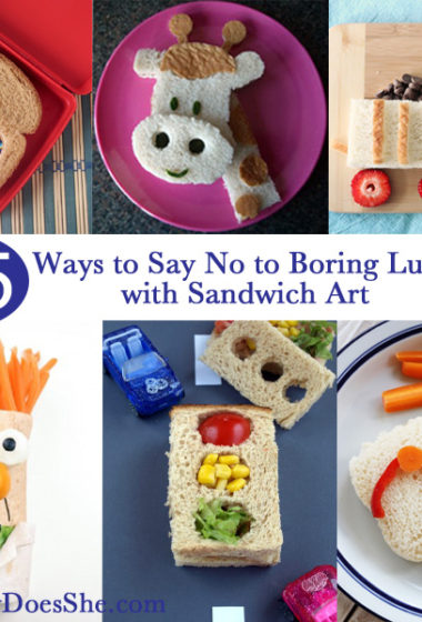25 Ways to Say No to Boring Lunches with Sandwich Art