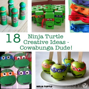 18 Ninja Turtle Creative Ideas - Cowabunga Dude!