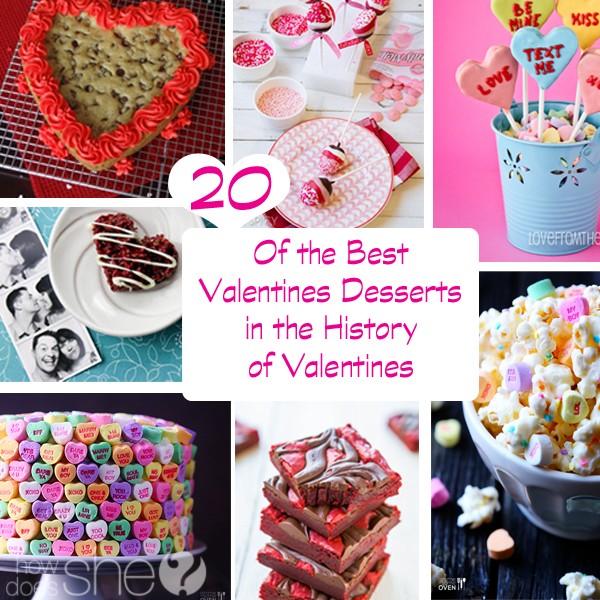 20 of the best Valentines Desserts in the history of Valentines