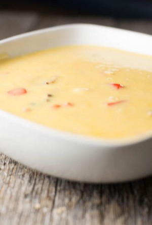 Crock-pot-ham-and-cheese-soup