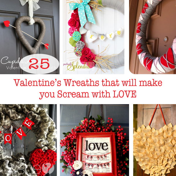 Valentine's wreaths