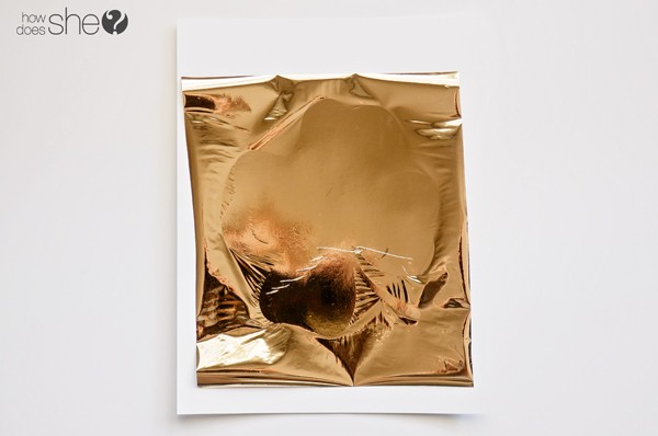 DIY Gold Foil Prints