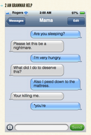 if toddlers texted 3