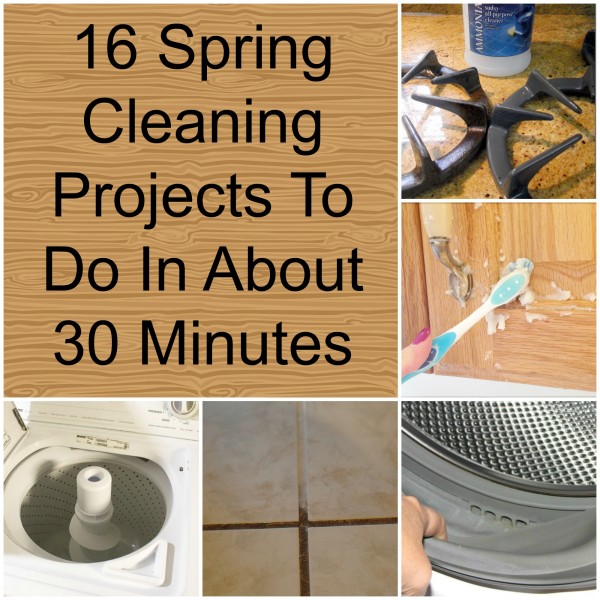 16 Spring Cleaning Projects To Do In About 30 Minutes fb