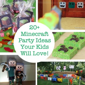 20+ Minecraft Party Ideas Your Kids Will Love