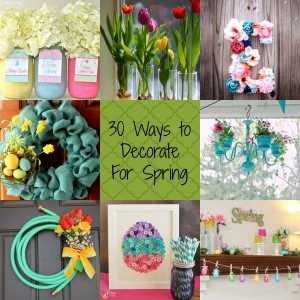 30 Ways to Decorate For Spring fb