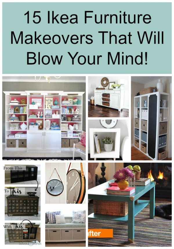 15 Ikea Furniture Makeovers That Will Blow Your Mind! pin