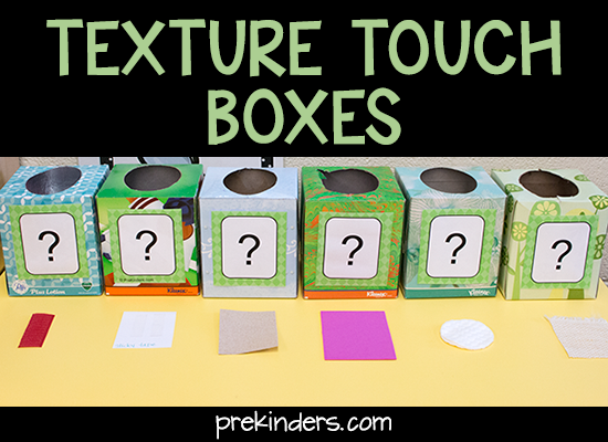 empty tissue box preschool