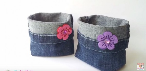 recycle bag jeans
