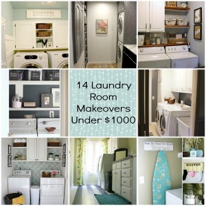 14 Laundry Room Makeovers Under $1000 fb