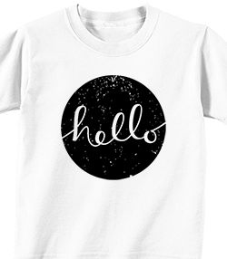 HELLO - T-shirt Transfer