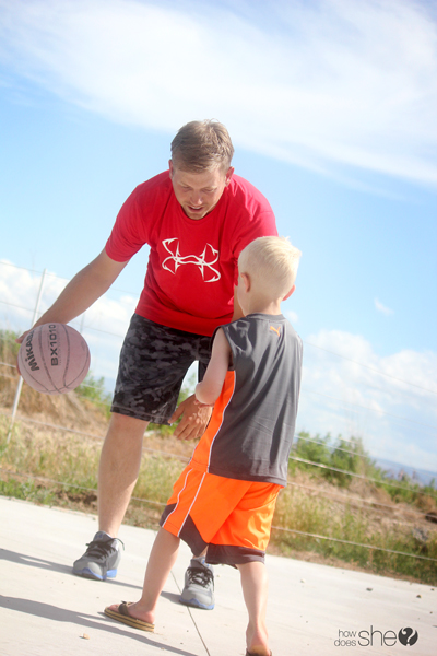 sporty dad