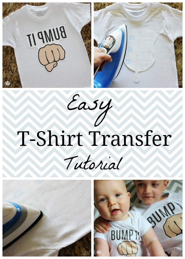 Easy T-shirt Transfer Tutorial to Make Your Own Graphic