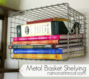 metal basket shelving 1