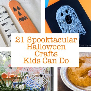21 Spooktacular Halloween Crafts Kids Can Make