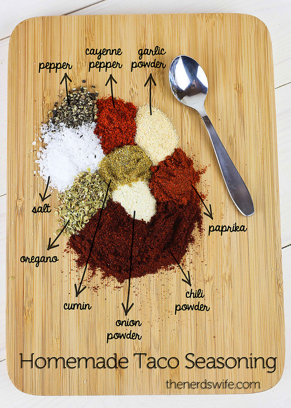 homemade taco seasoning mix