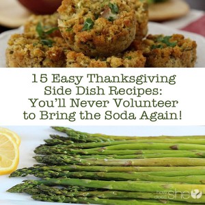15 Easy Thanksgiving Recipes- You'll Never Volunteer to Bring the Soda Again