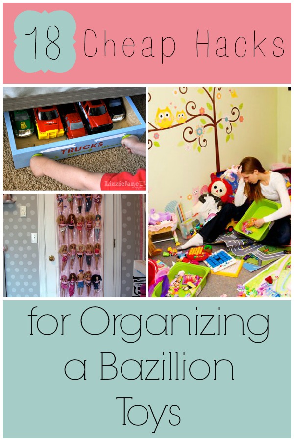 Kids' Storage Ideas - 12 Cheap DIY Solutions for Toys & Clothes - The  Junkluggers