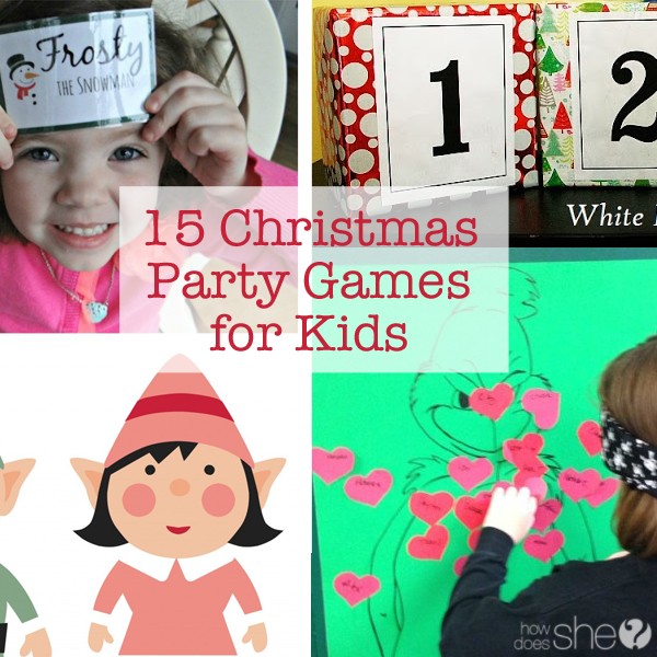 15 Christmas Party Games for Kids