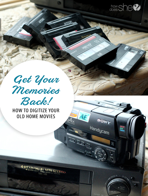 Get Your Memories Back! How To Digitize Your Old Home Movies