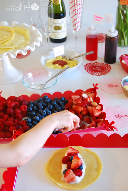 Quick and Easy Valentine Crepe Bar (24)