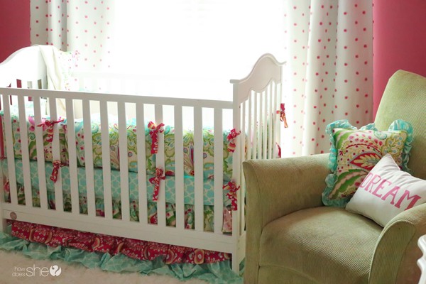 Carousel store baby bedding