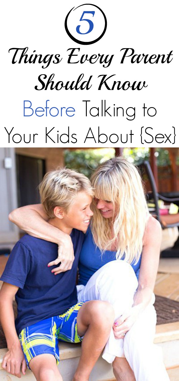 Talking to kids about sex