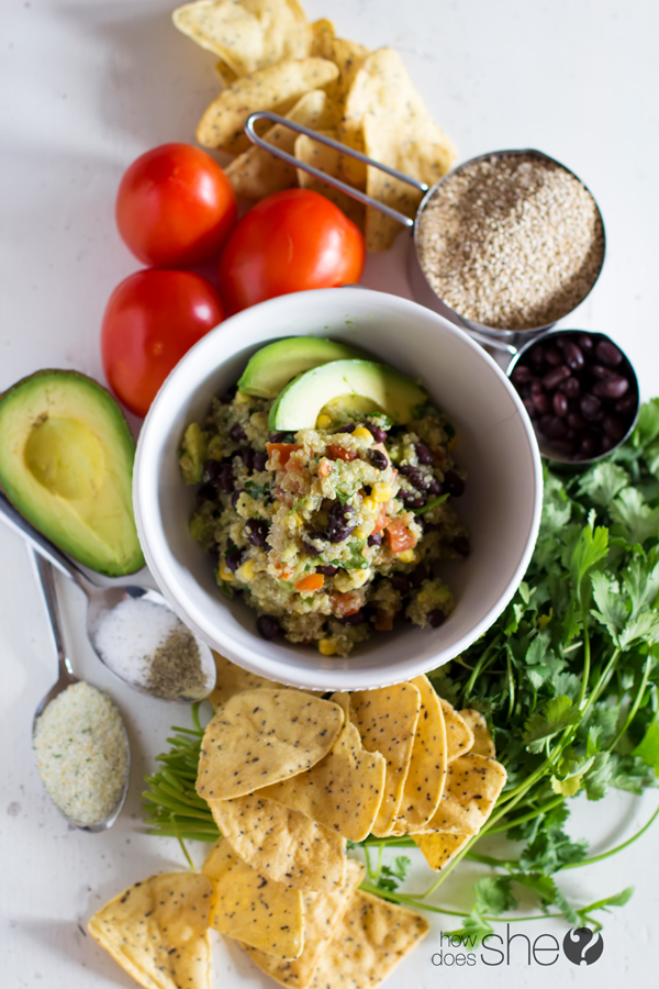Clean Eating Quinoa Avocado Dip (2)