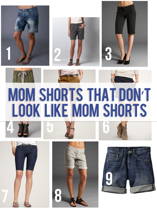 Mom shorts that don't look like Mom shorts