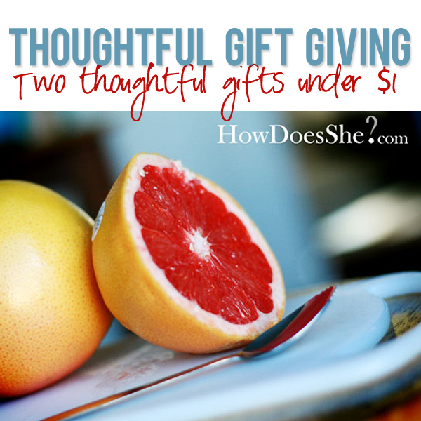thoughtful gift giving