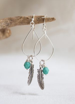 How-to-make-Wire-Wrapped-Dropped-Earrings