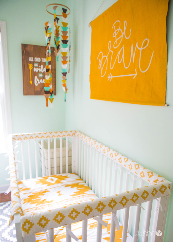 padded crib rail cover tutorial (15)