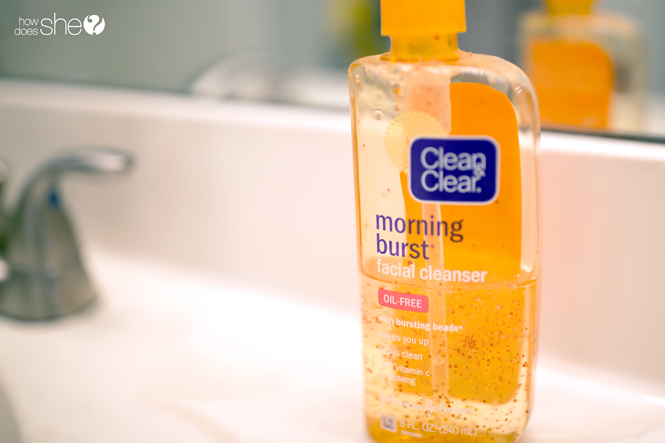 Clean and Clear Morning Burst Oil-Free Facial Cleanser