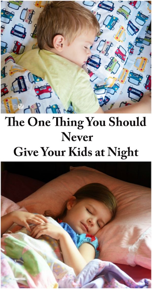 The One Thing You Should Never Give Your Kids at Night How Does She