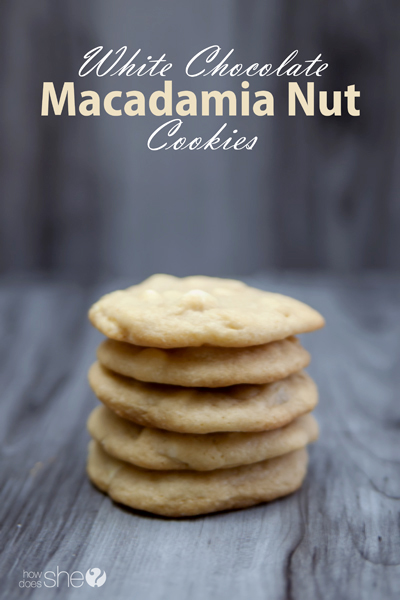 Best Ever White Chocolate Macadamia Nut Cookies