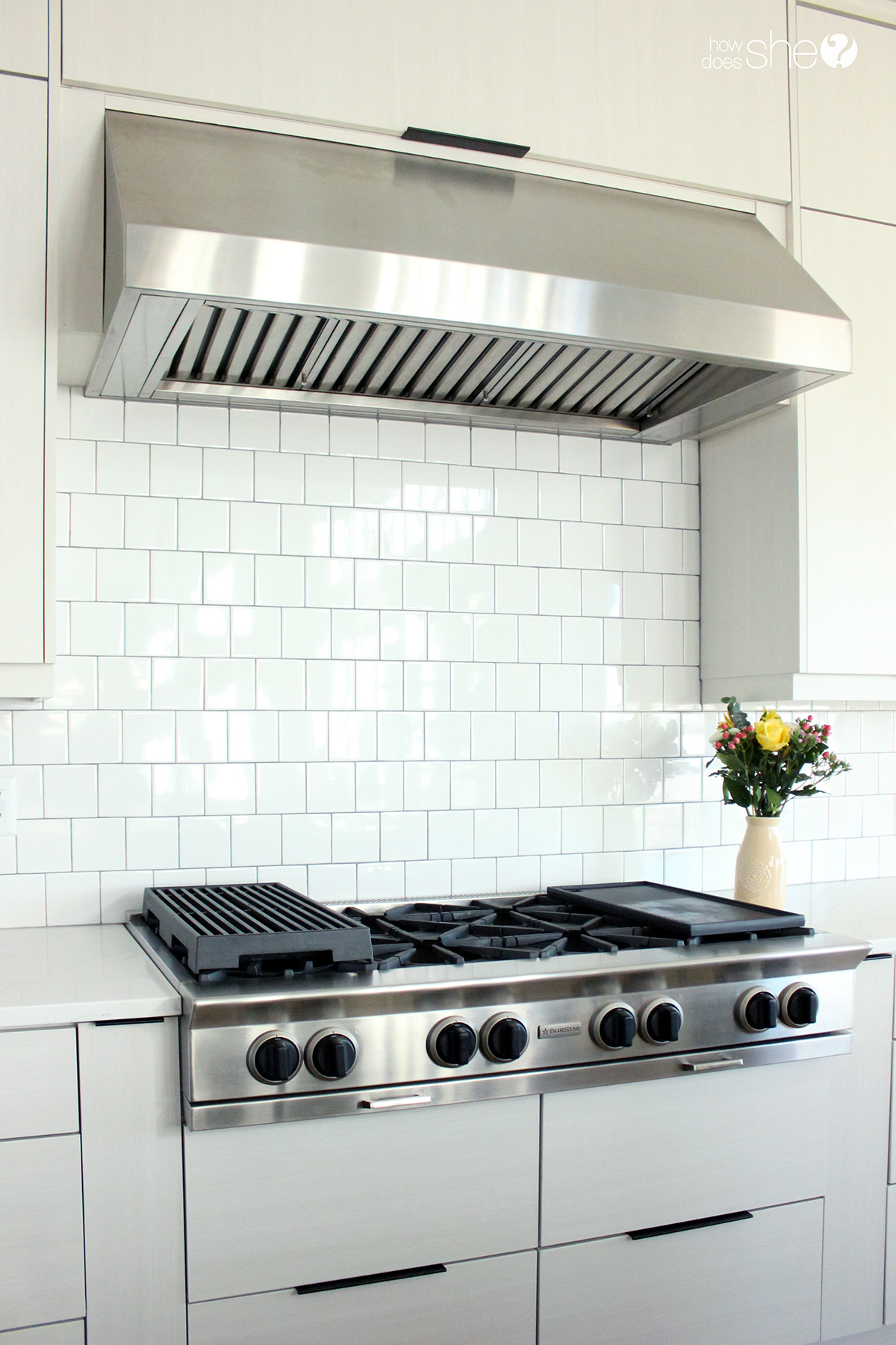 New Modern Kitchen Reveal and BlueStar Range Review How Does She