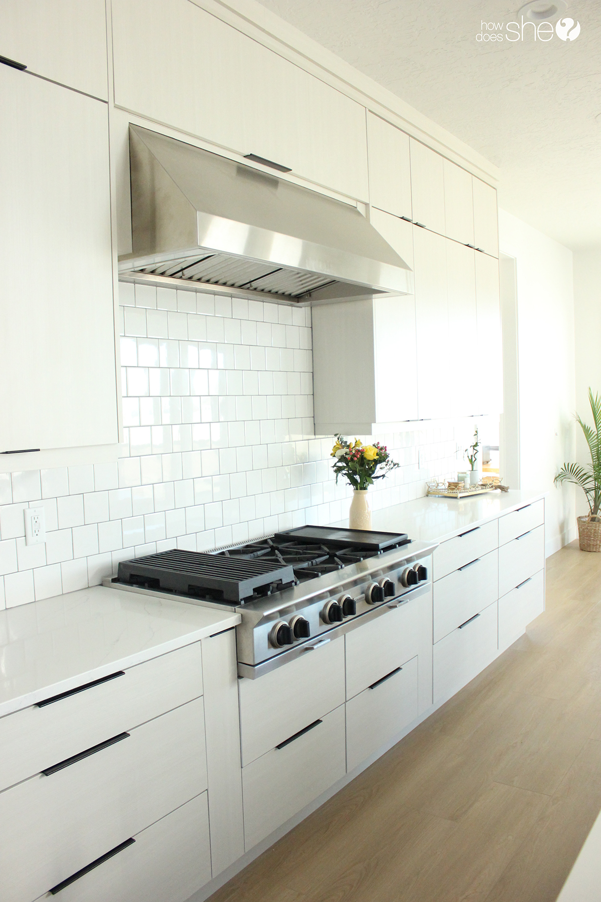 New Modern Kitchen Reveal and BlueStar Range Review How Does She