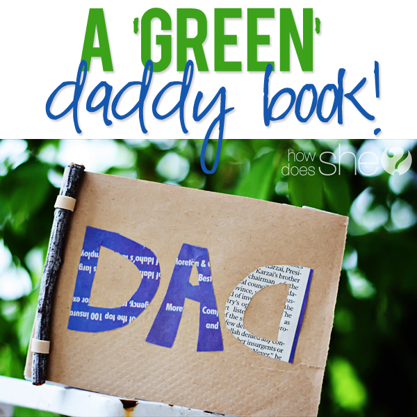 A DIY fathers day book